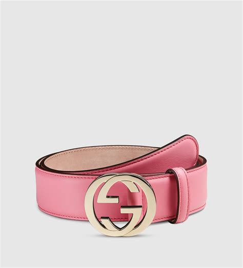 Pink Gucci Belts for Women 